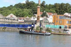
Steam tug 'Mayflower' in the Floating Harbour, August 2013